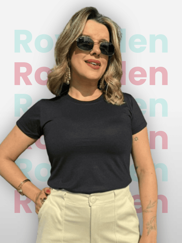 Baby Look Básica Feminina Personalizada – RovHelen Confecções
