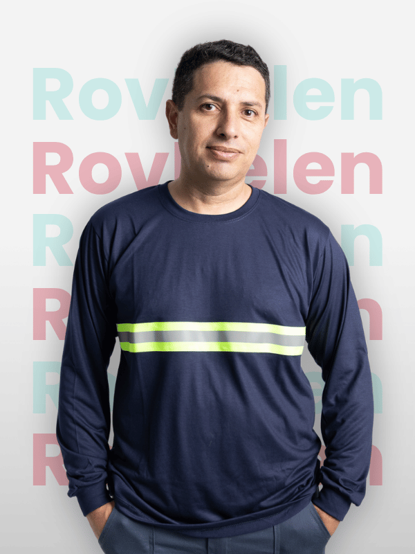 Camiseta Básica Operacional manga longa - Uniformes RovHelen SP